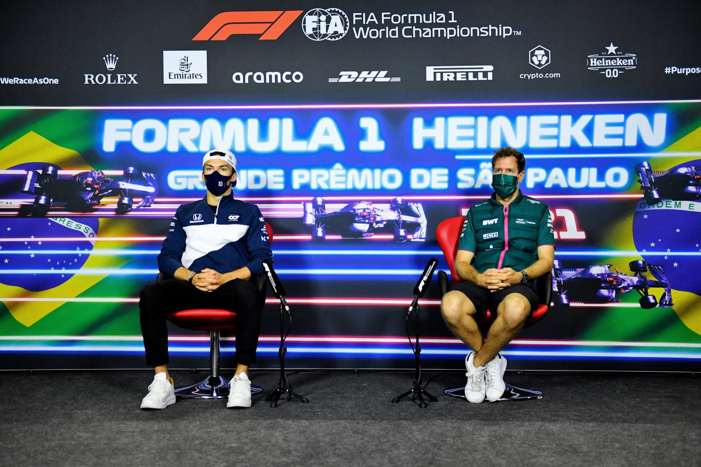 Себастьян Феттель и Пьер Гасли вполне подойдут Mercedes © Getty Images / Red Bull Content Pool