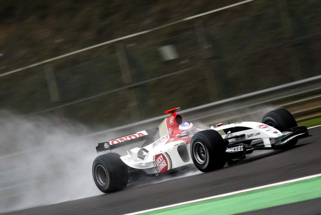 Дженсон Баттон на Гран При Бельгии-2004 © The-Race