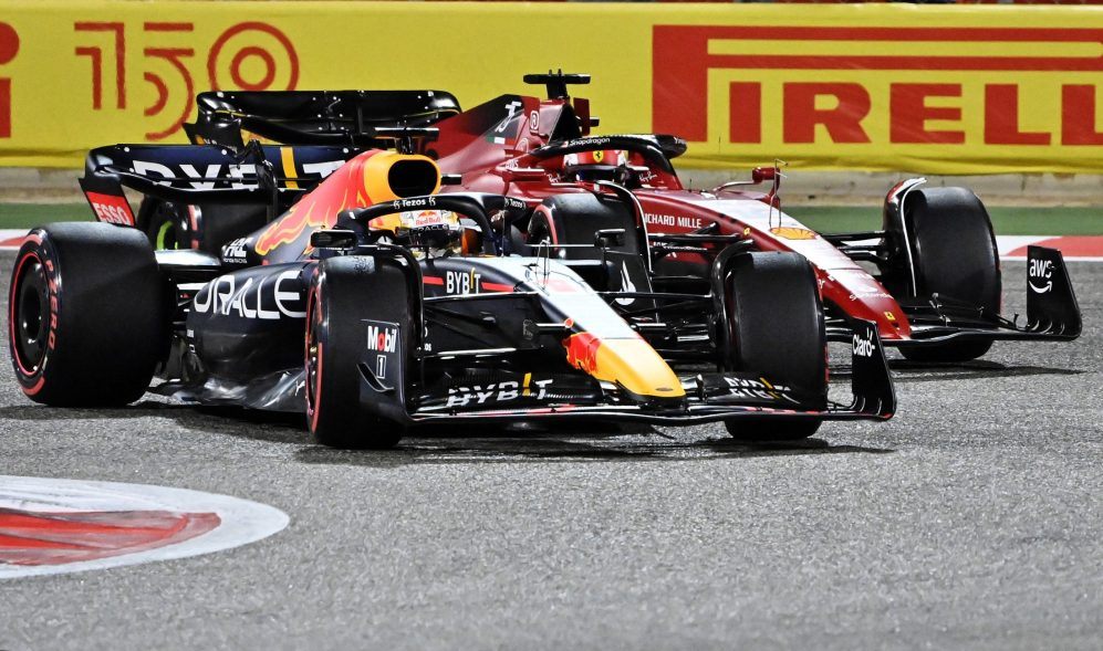 Макс Ферстаппен и Шарль Леклер на Гран При Бахрейна-2022 © F1
