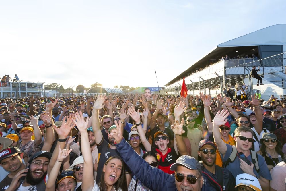 В 2022 году был установлен рекорд посещаемости Гран При Австралии в Альберт-парке – 420 тысяч зрителей за четыре дня © F1