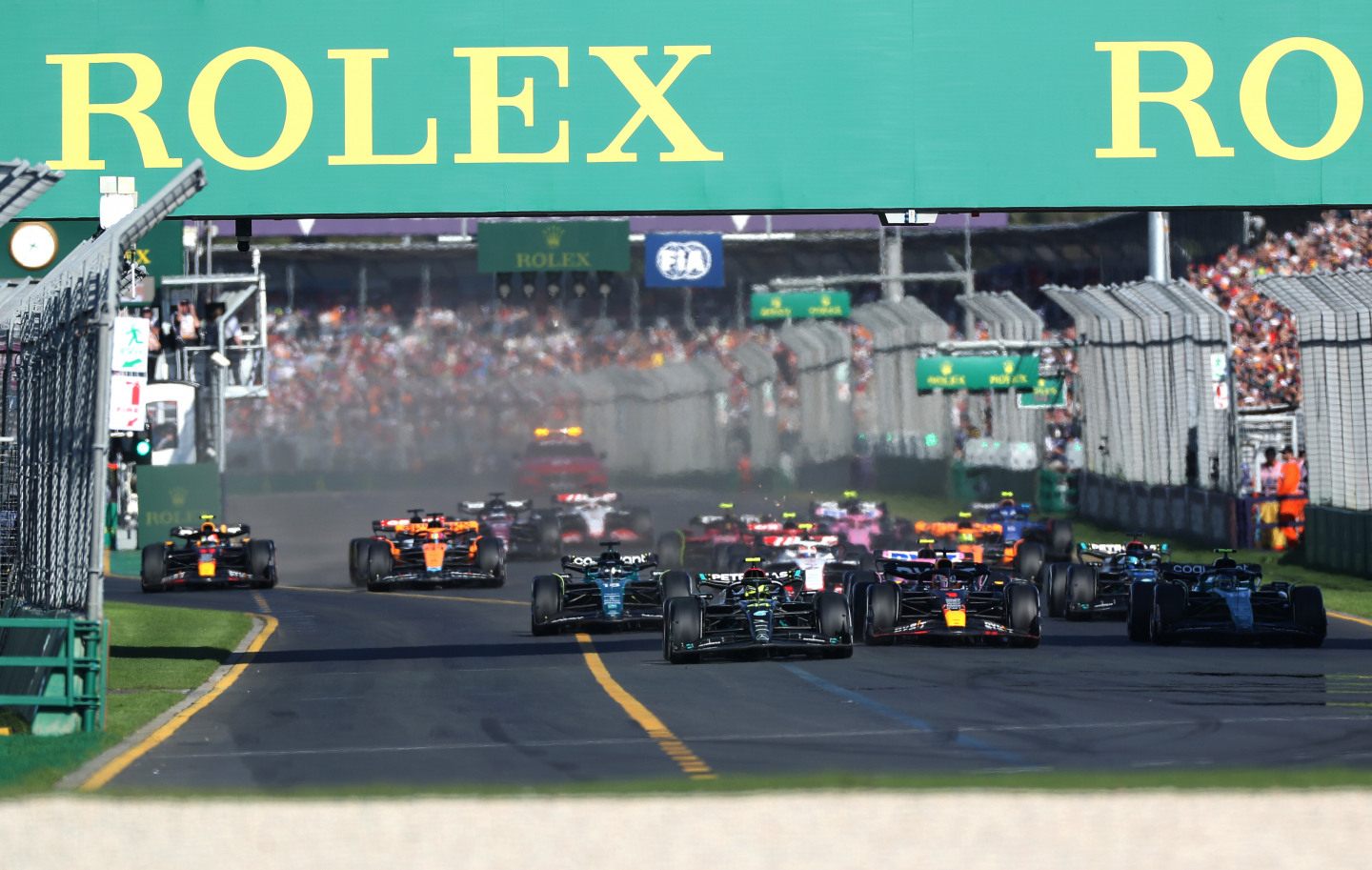 Рестарт на Гран При Австралии © Red Bull Content Pool