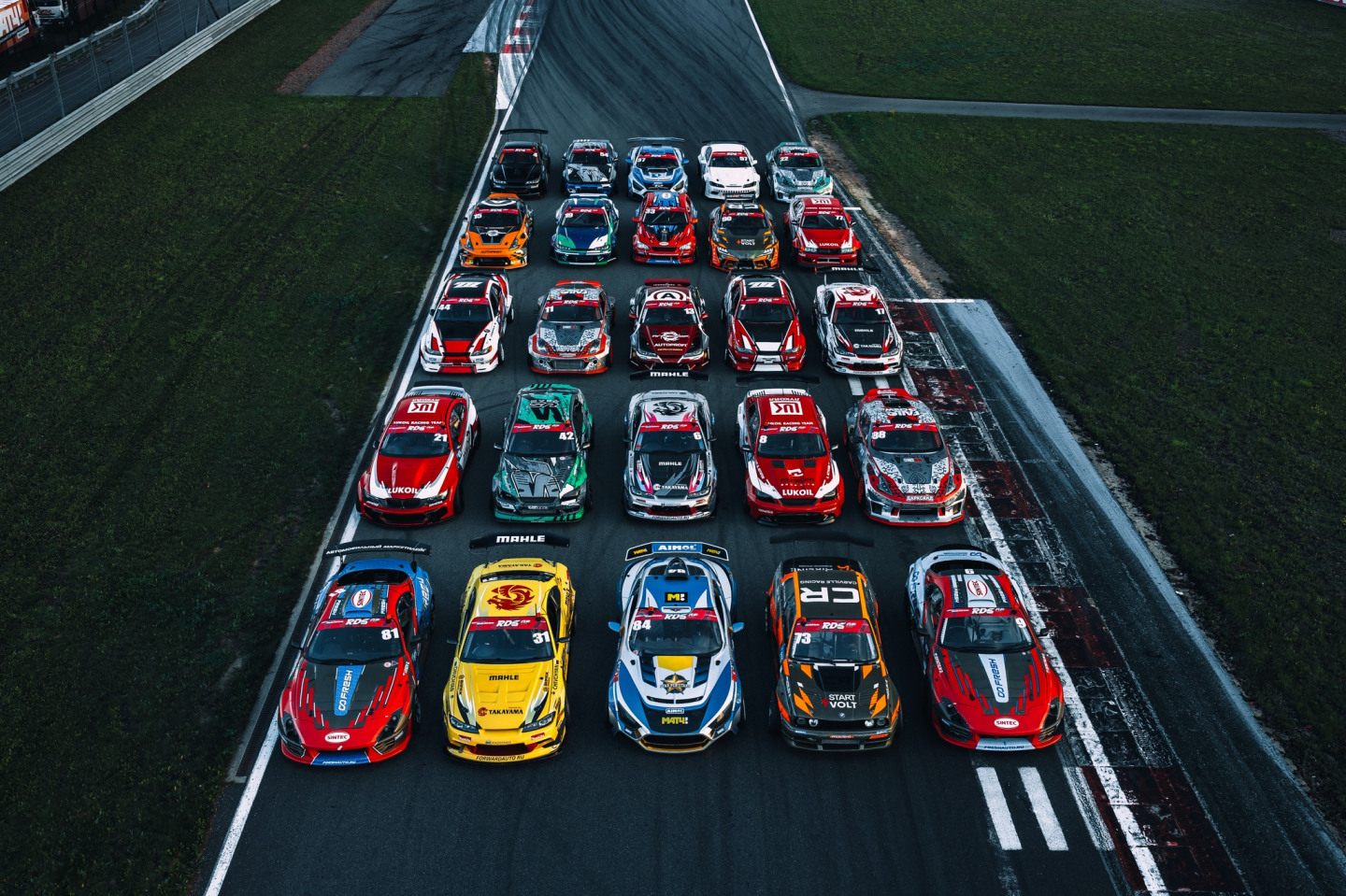 Автомобили-участники RDS GP сезона 2023 года © RDS GP