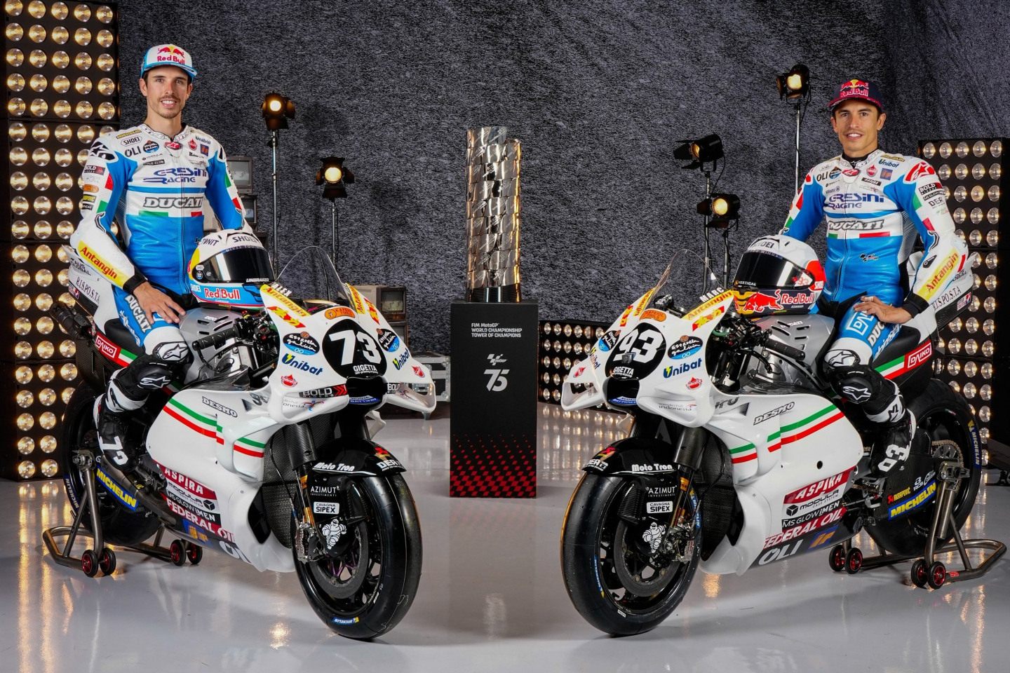 Gresini Racing MotoGP MotoGP 75th Anniversary Special © MotoGP