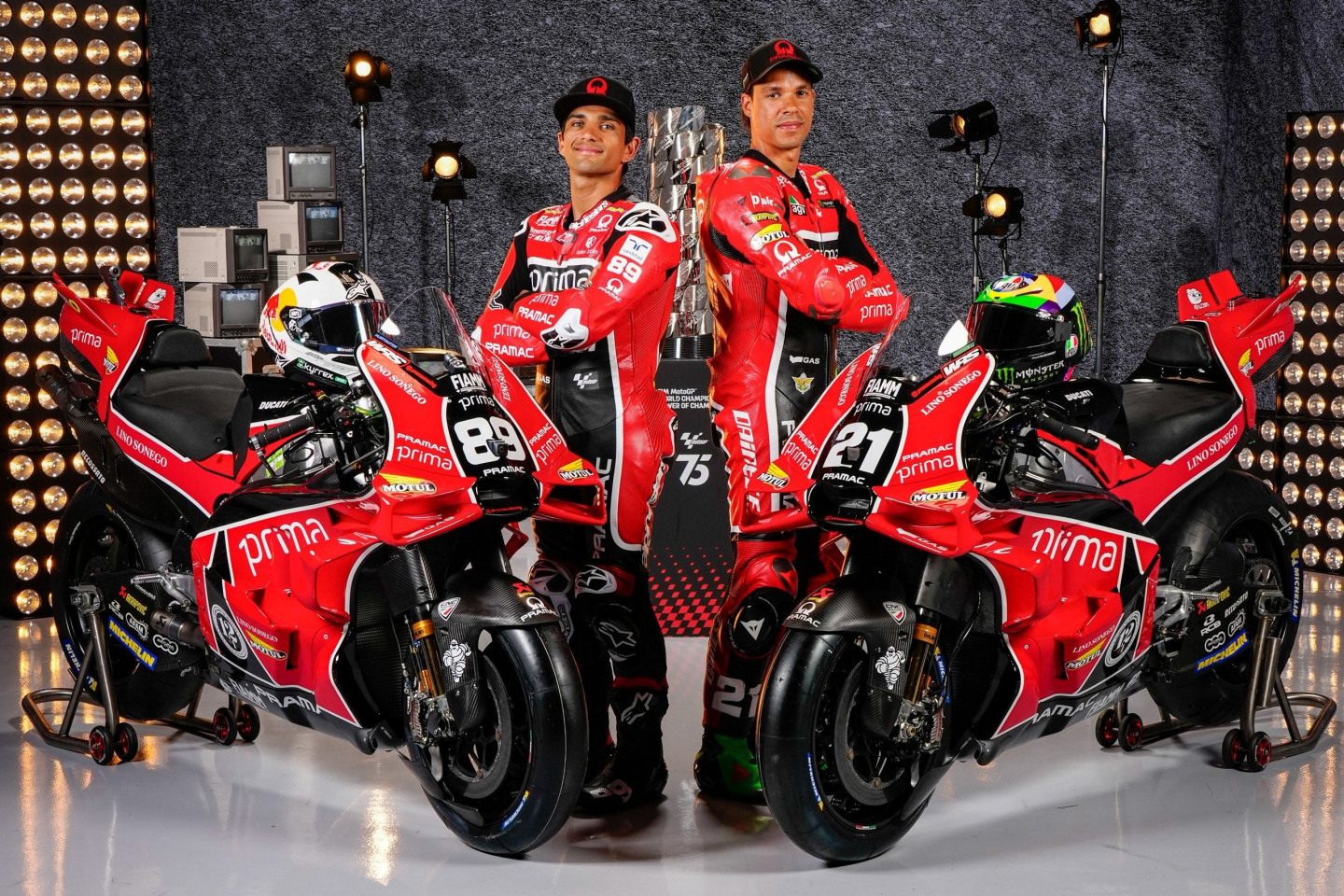 Prima Pramac Racing MotoGP 75th Anniversary Special © MotoGP