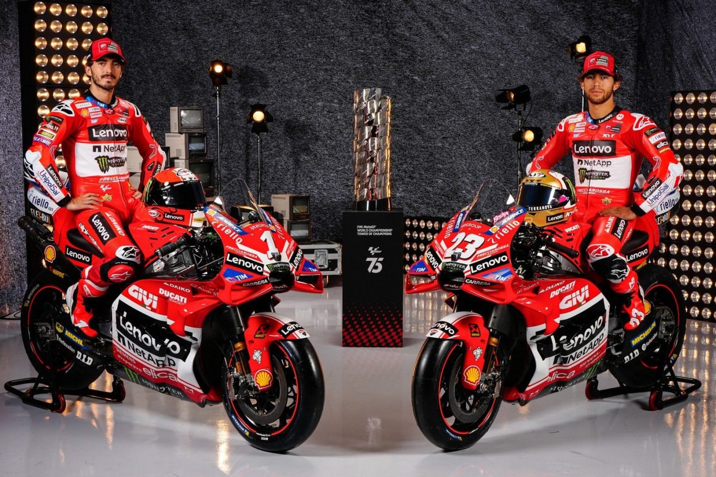 Ducati Lenovo Team MotoGP 75th Anniversary Special © MotoGP