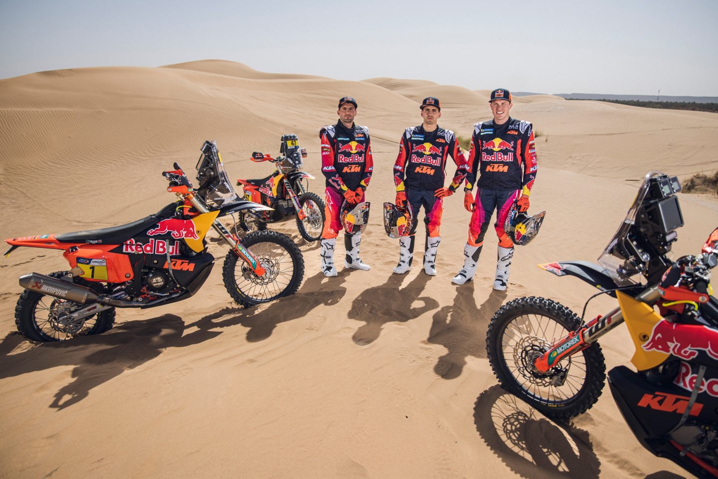 Пилоты Red Bull KTM Factory Racing © Соцсети