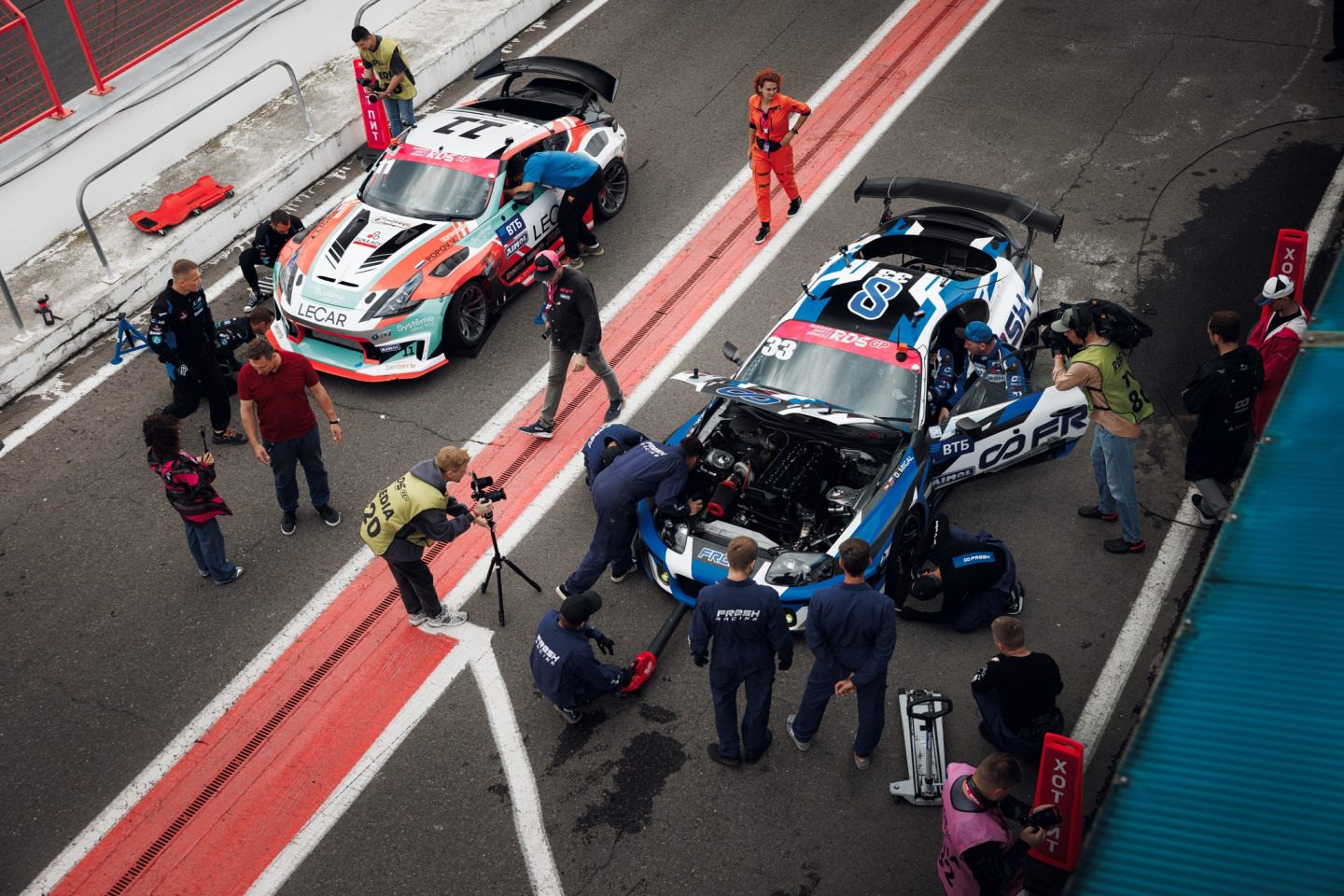 Борьба в RDS GP не всегда обходится без скандалов &copy; Российская Дрифт Серия