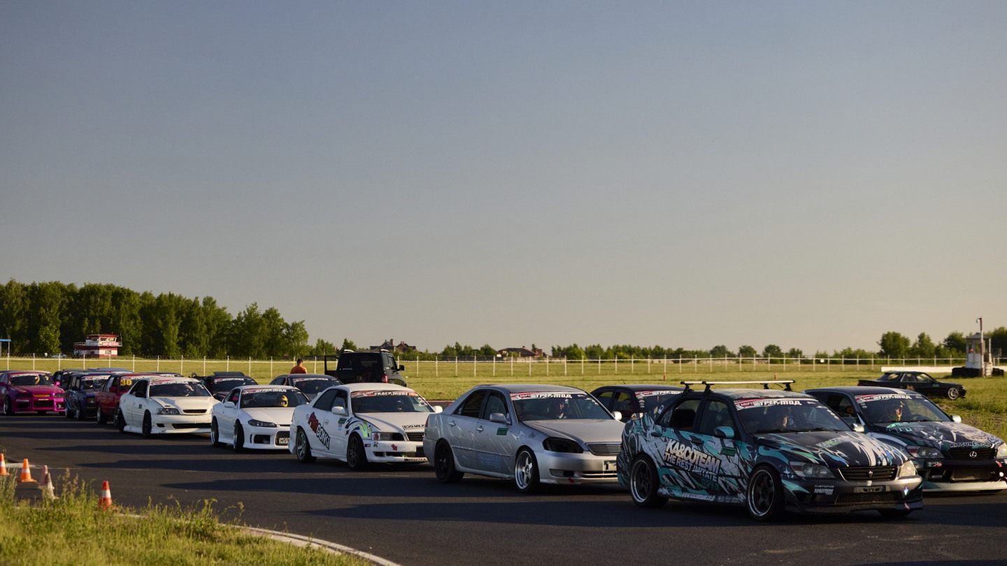 Участники Drift Expo на ADM Raceway © Line Up