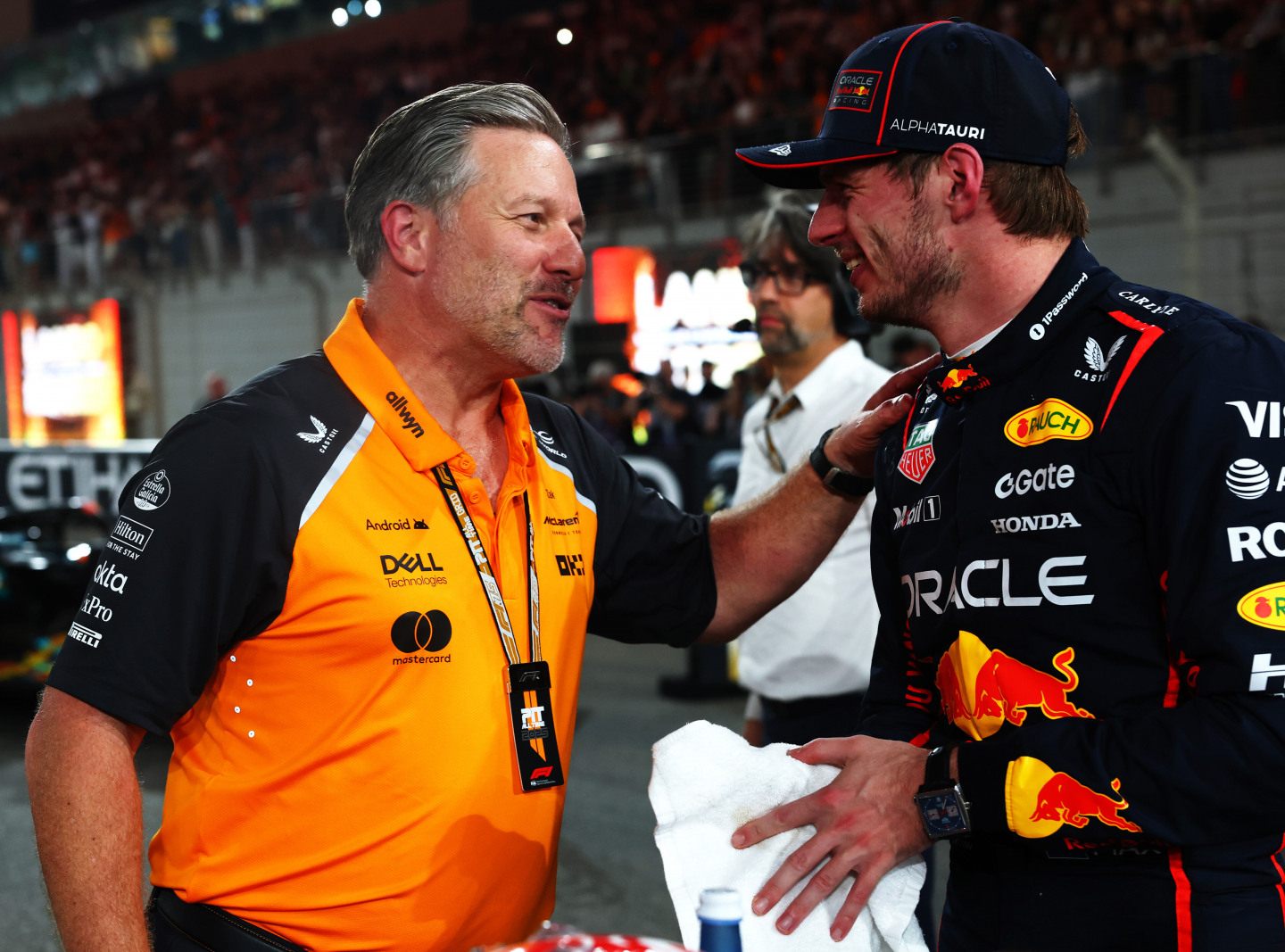 Зак Браун и Макс Ферстаппен © Red Bull Content Pool