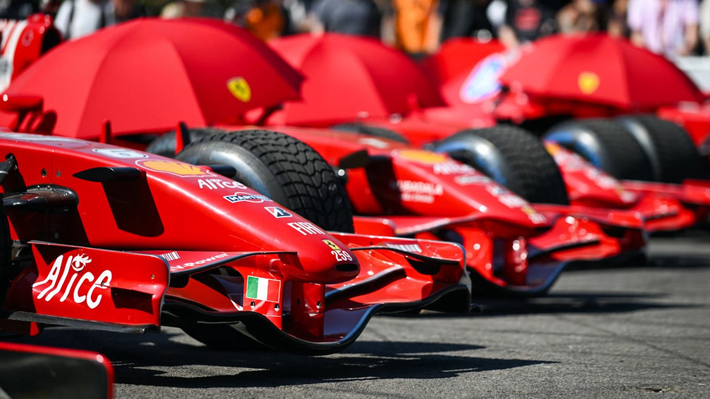 Экспозиция Ferrari © Фестиваль скорости в Гудвуде