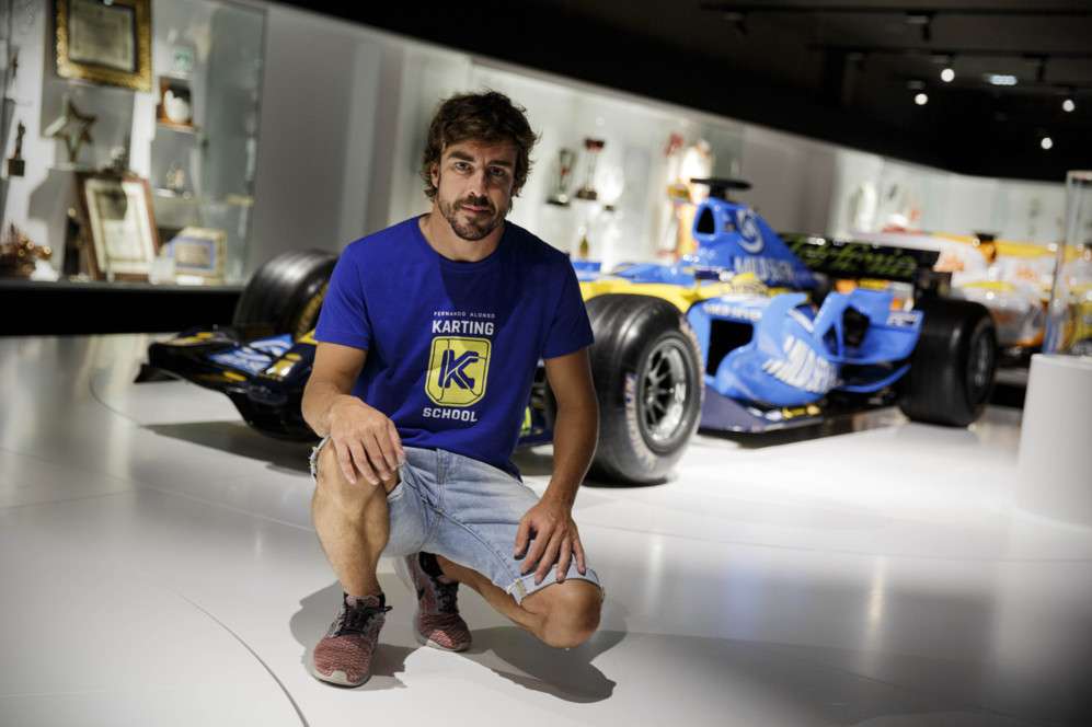 Главный экспонат музея – автомобиль, на котором Фернандо выиграл свой первый чемпионский титул Ф1 за Renault