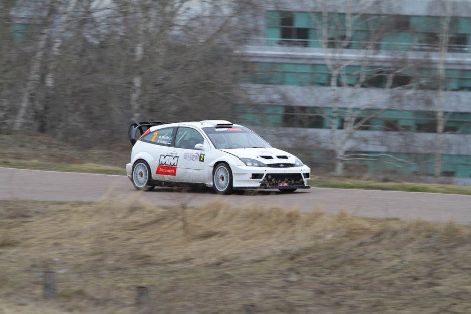 Маркко Мяртин и Кристо Крааг. Фото: Rally Masters Show