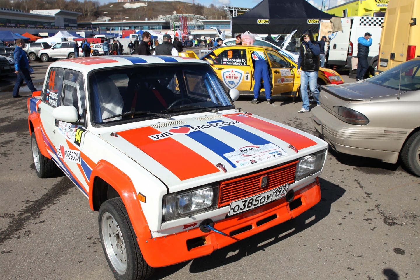 Автомобиль Константина и Валентины Засядько. Фото: Rally Masters Show