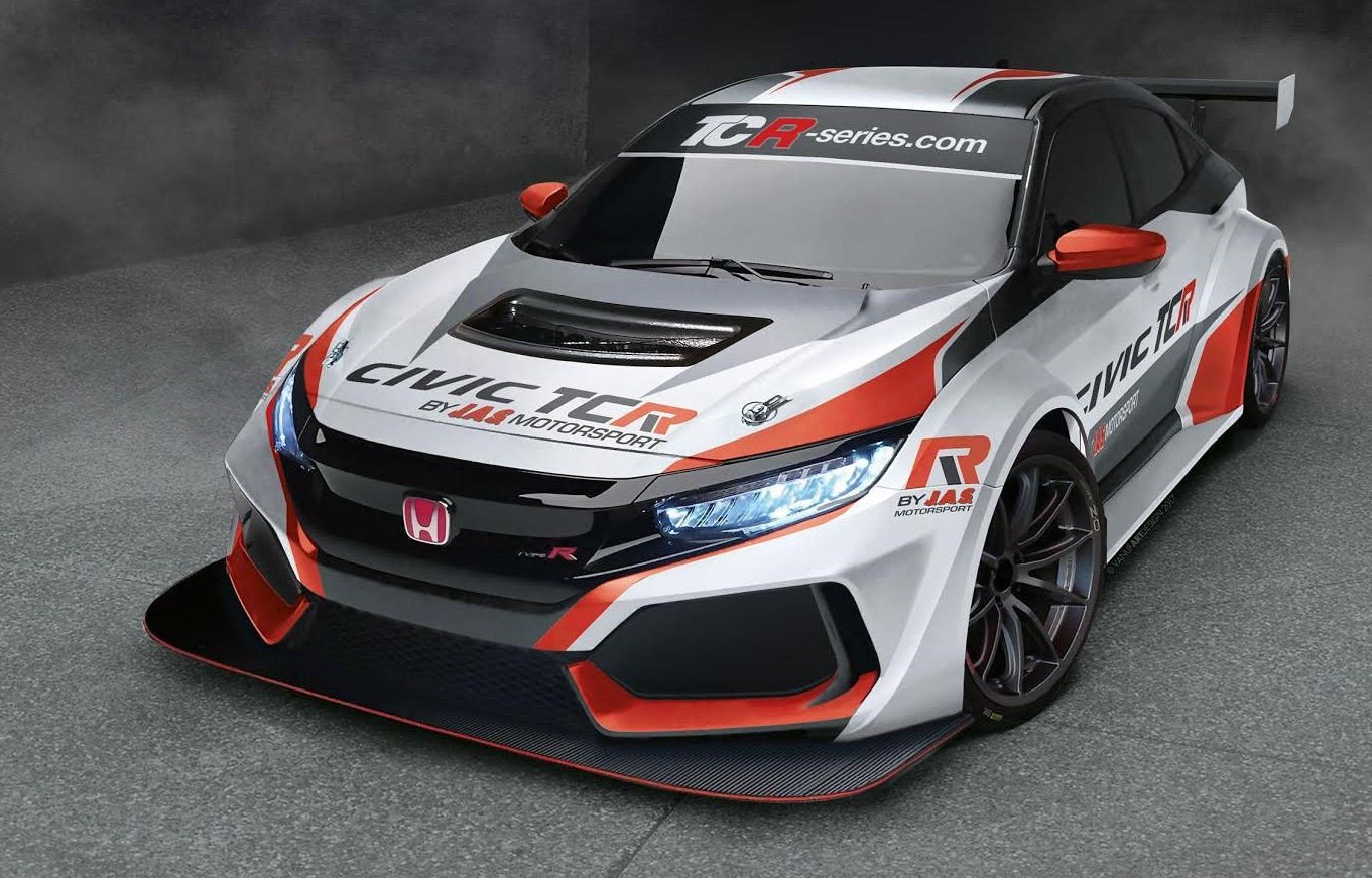 Новая машина Honda Civic Type R TCR появится в 2018 году | Autosport.com.ru