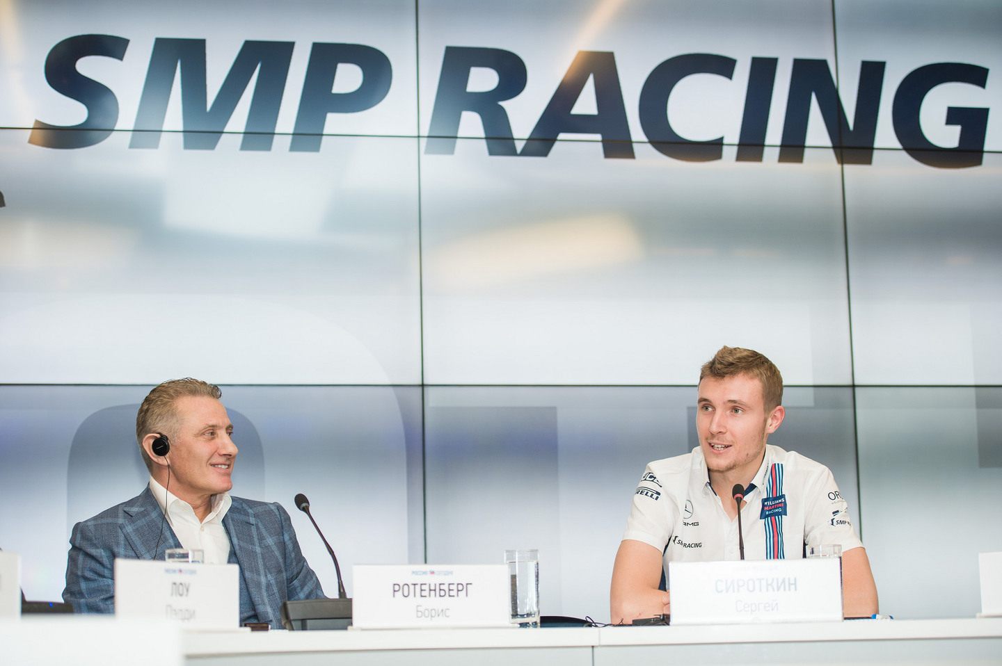 Сергей Сироткин и Борис Ротенберг © SMP Racing
