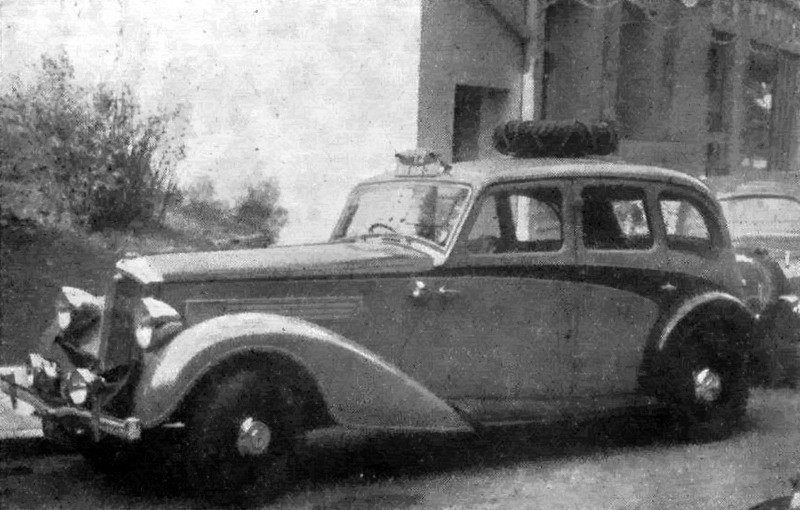 Та самая машина с полозьями © rallyemontecarlo1936