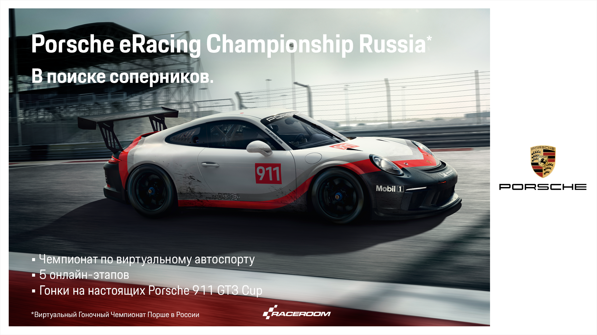 Обгони всех в Porsche eSport Championship и сядь за руль спорткара |  Autosport.com.ru