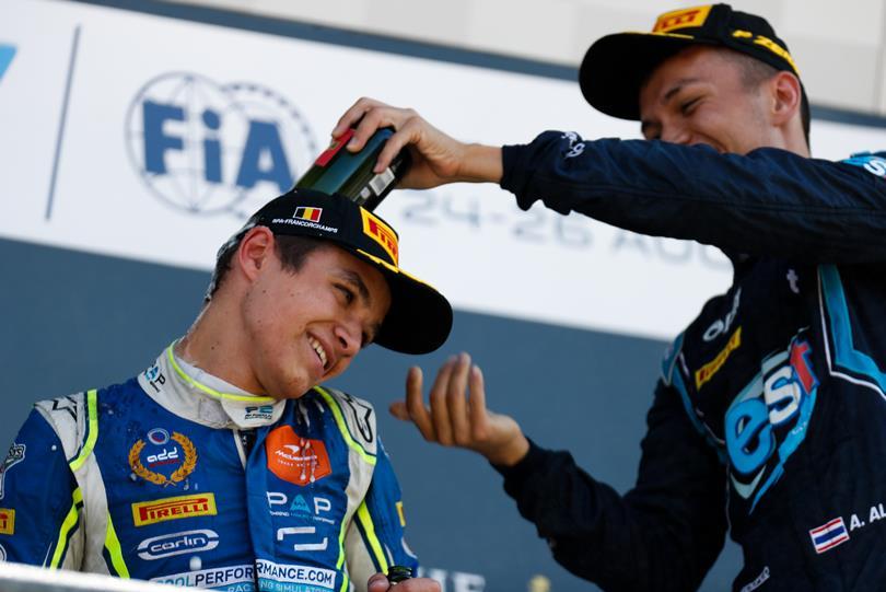 Ландо Норрис (слева) © Formula 2
