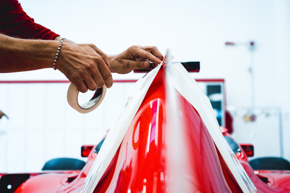 Изменения в ливрее машины Ferrari © @NobleF1