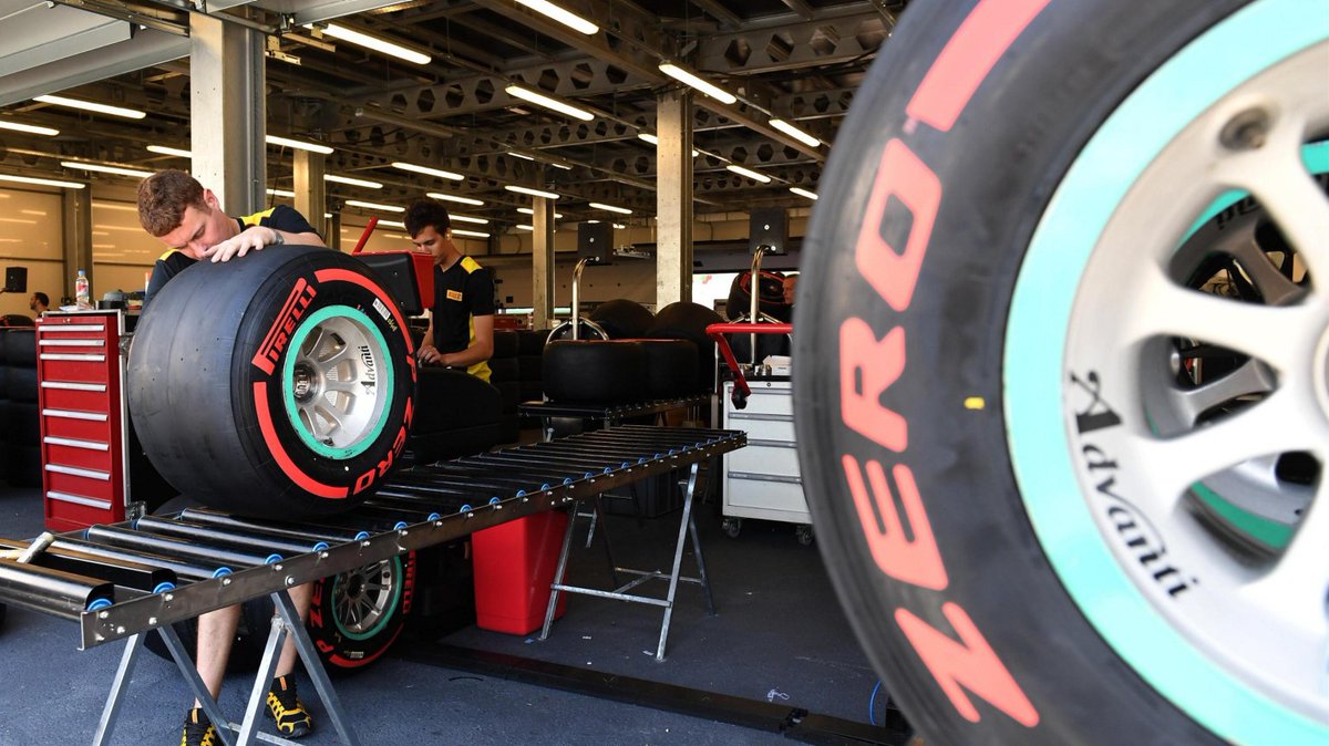 2018 Pirelli f1 Tyres