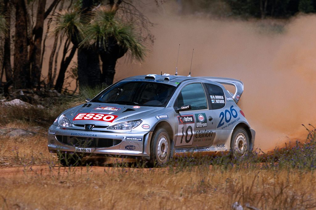 Маркус Гронхольм, Peugeot 206 WRC © picssr.com