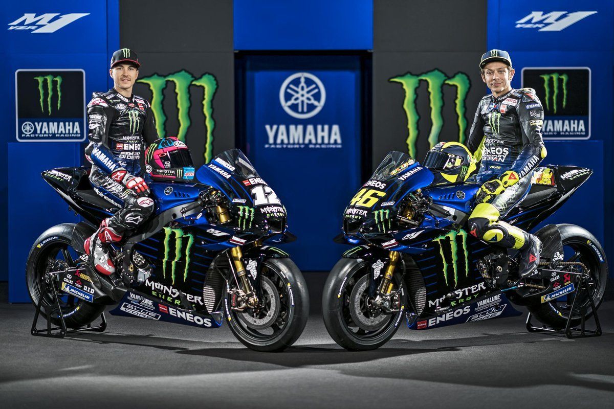 Маверик Виняьлес и Валентино Росси © MotoGP