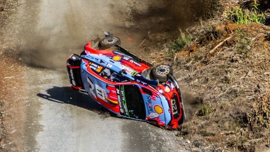 Авария Тьерри Нёвиля © WRC
