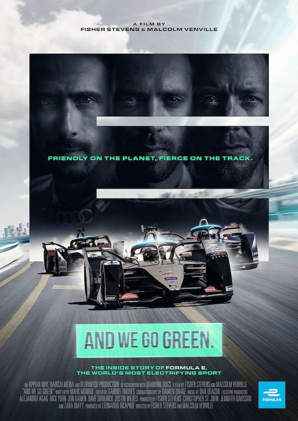 Официальный постер фильма «And We Go Green» © FIA Formula E