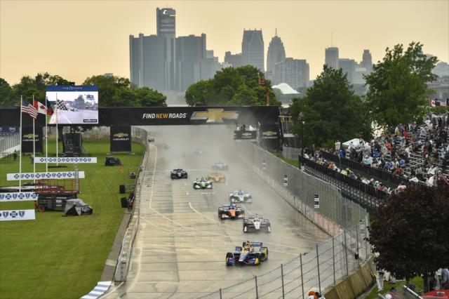 Старт гонки © IndyCar Media