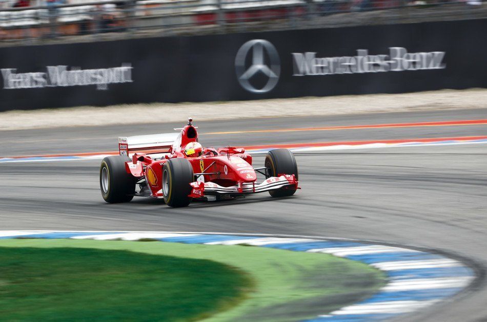 Мик Шумахер на Ferrari F2004 © twitter.com