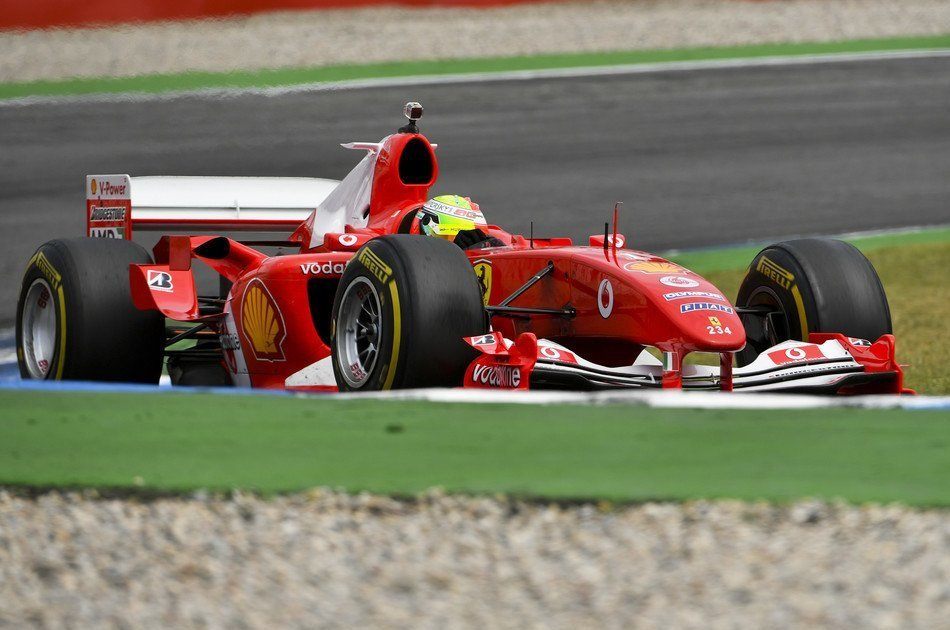 Мик Шумахер на Ferrari F2004 © twitter.com