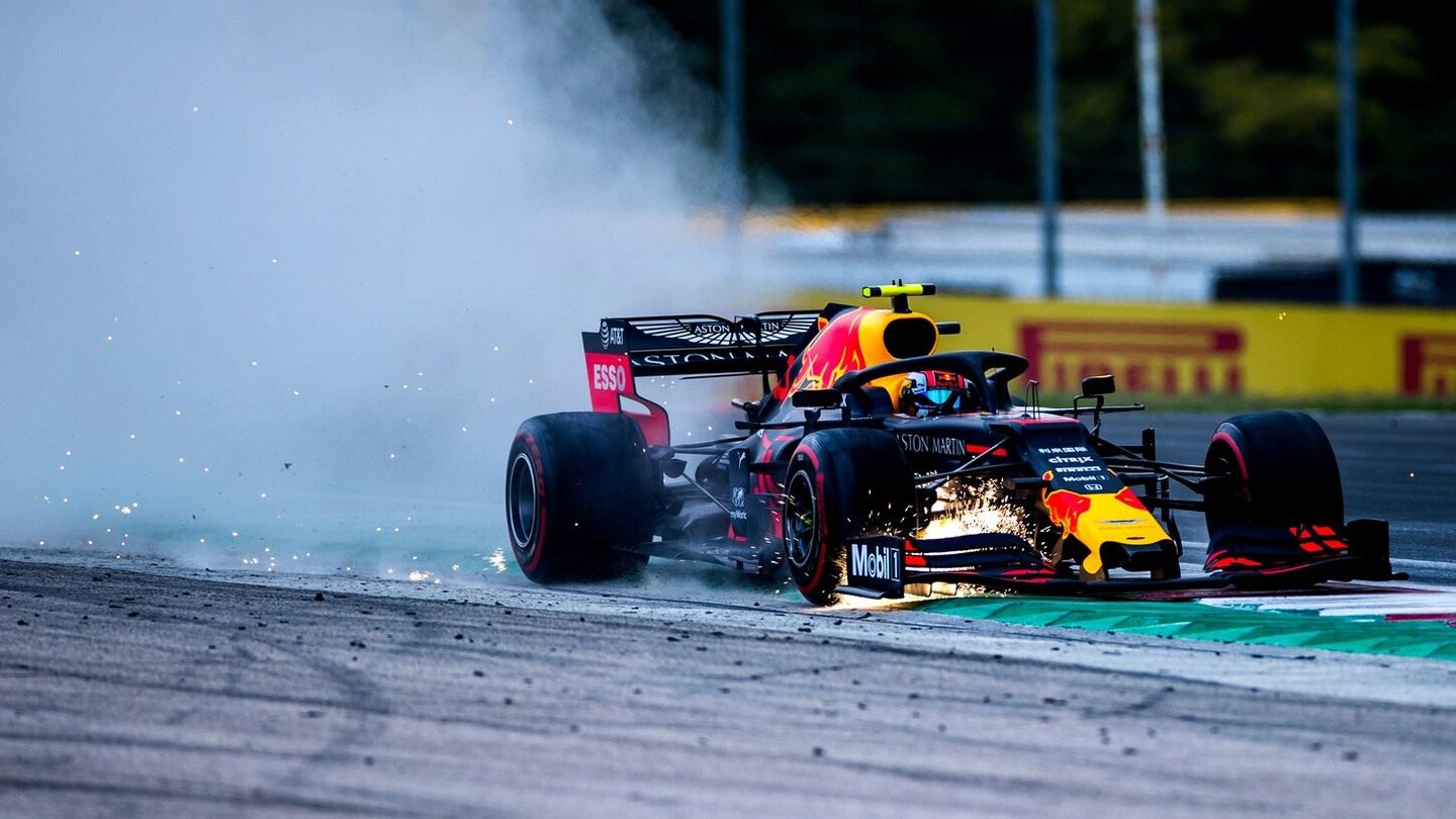 Гасли во время Гран При Венгрии © Red Bull Racing