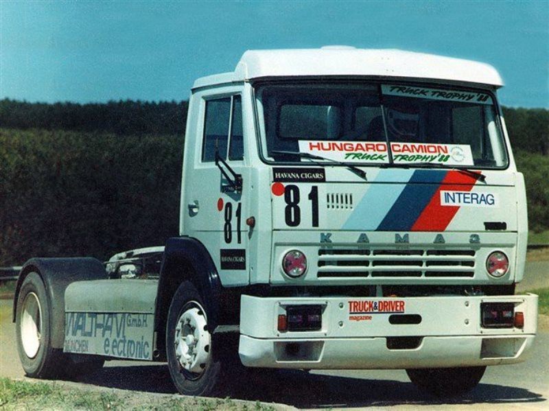 КамАЗ-5425С для кольцевых гонок в 1988 году © КАМАЗ