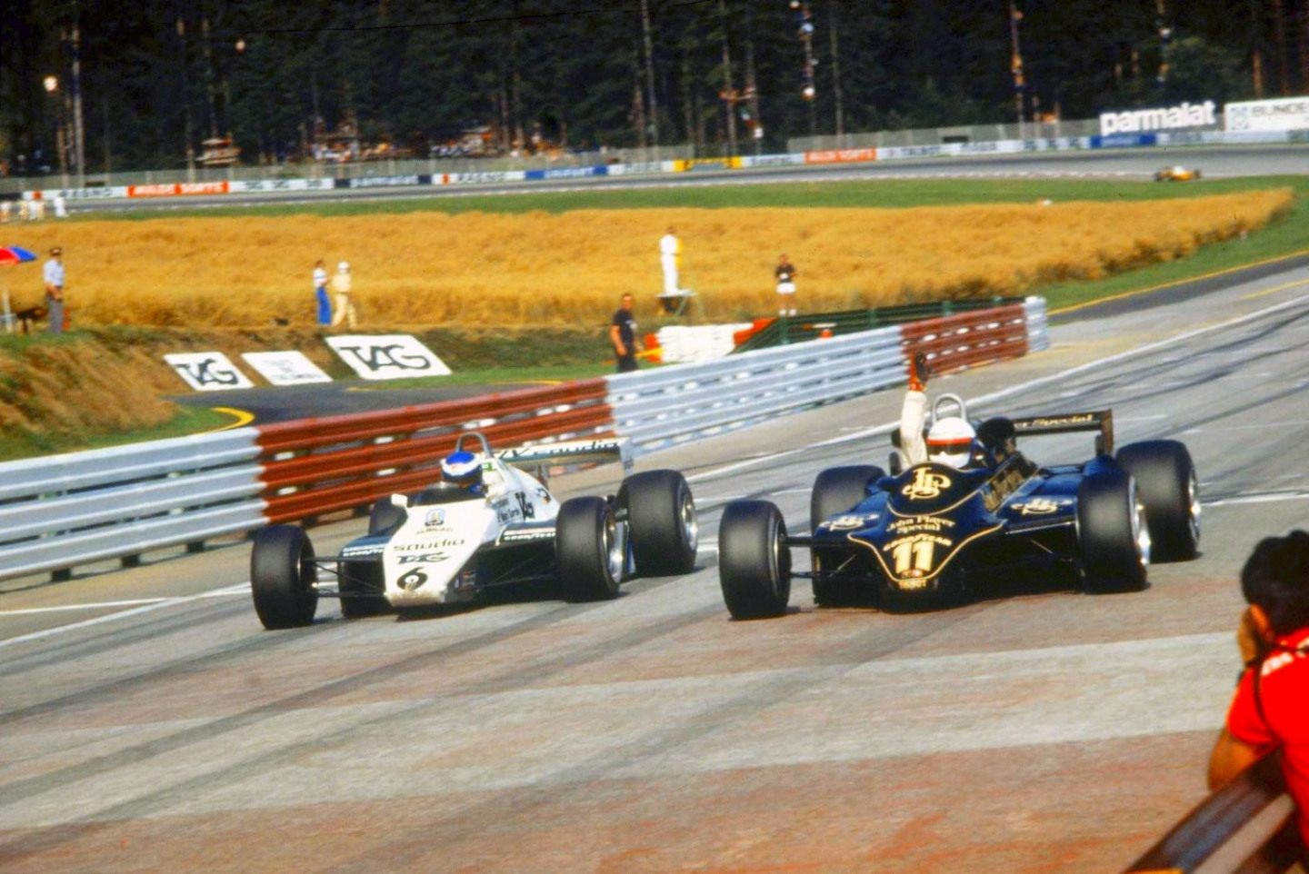 Финиш Гран При Австрии-1982 © lockerdome.com