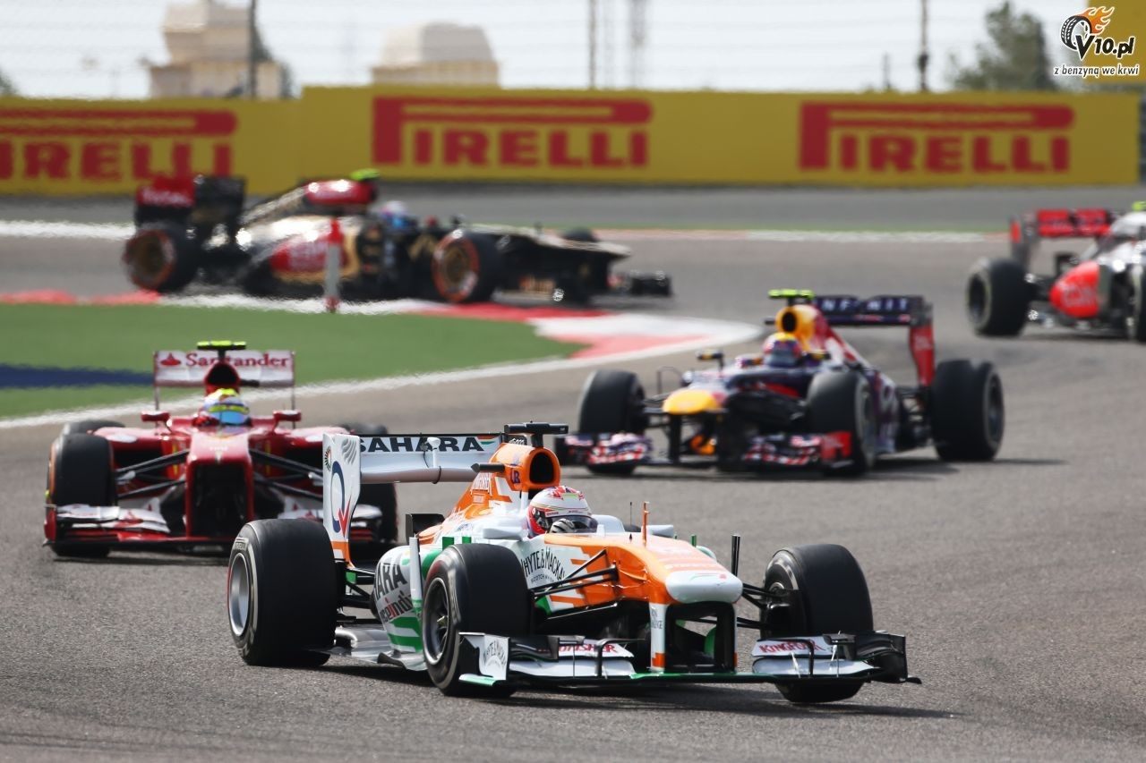 Пол ди Реста на Гран При Бахрейна-2013 © Force India