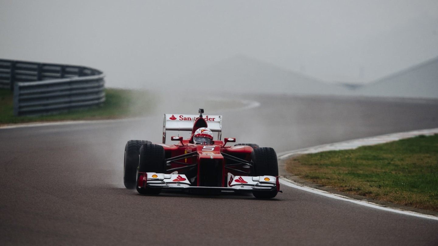 Тесты Себастьяна Феттеля с Ferrari, ноябрь 2014-го ©Ferrari