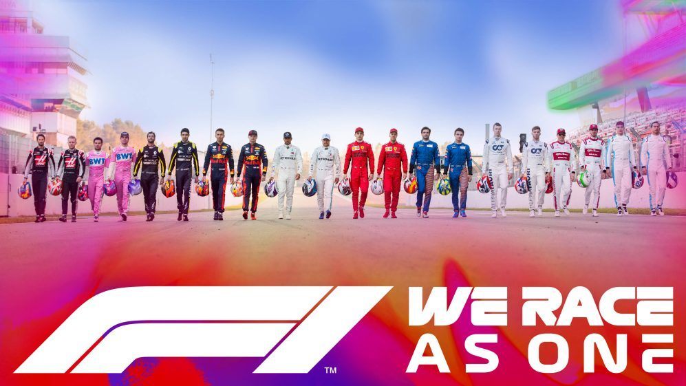#WeRaceAsOne © Formula 1