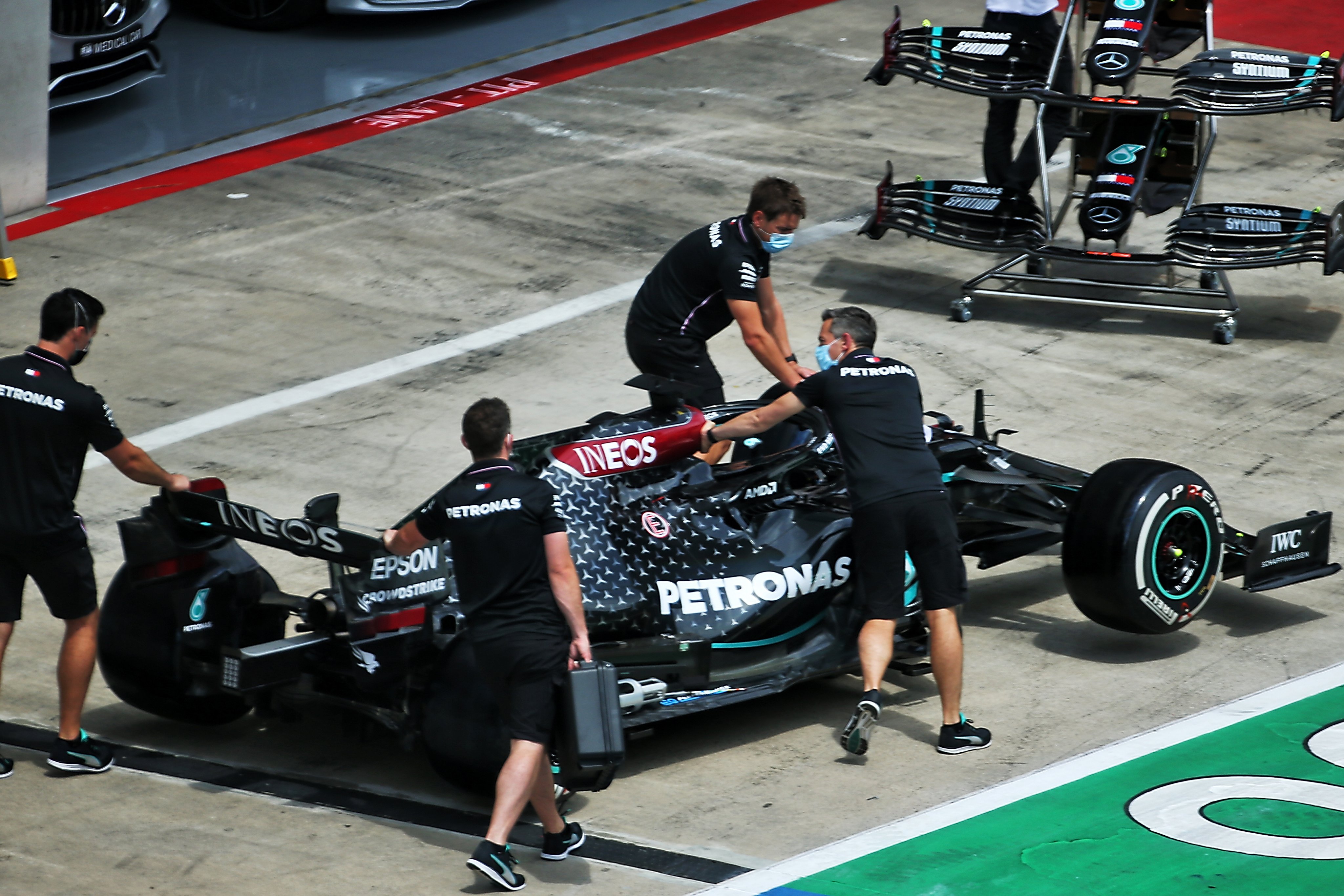 Mercedes f1 2020 Black livery