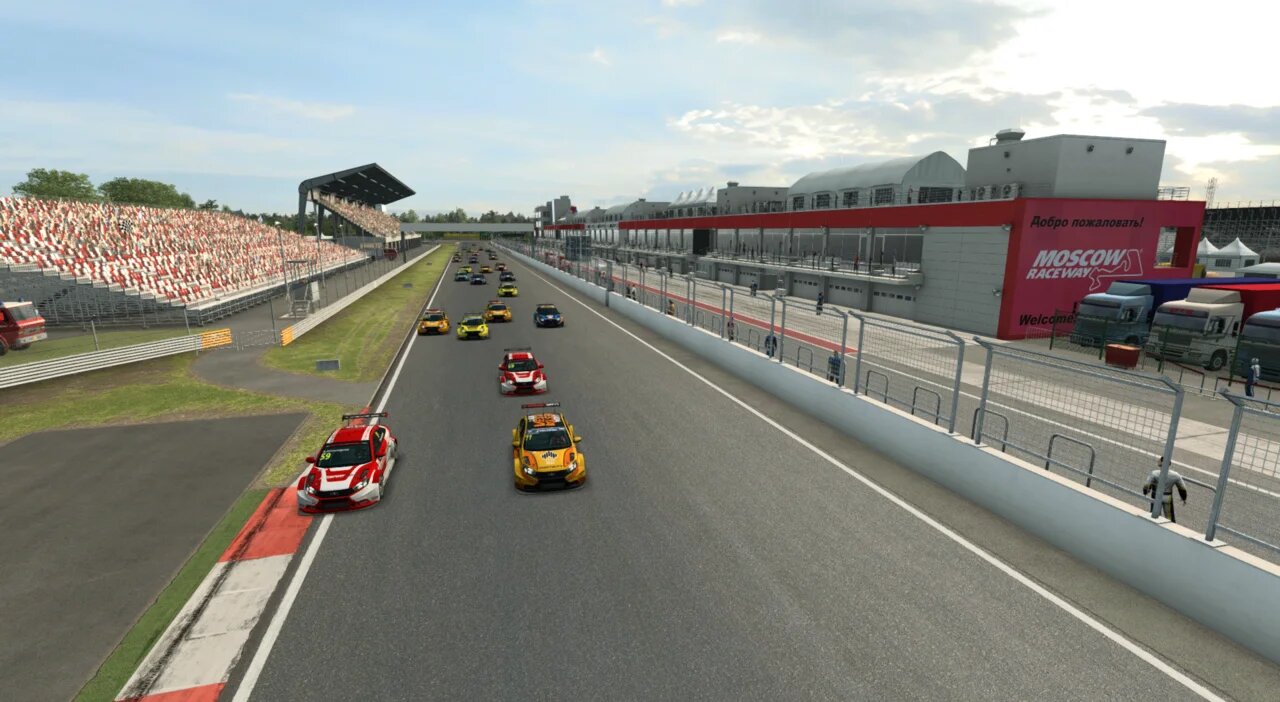 Moscow Raceway трасса