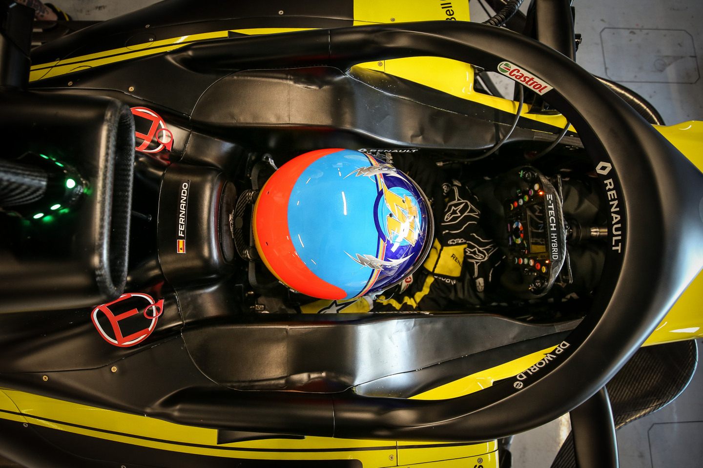 Фото: Возвращение Фернандо Алонсо за руль машины Формулы 1