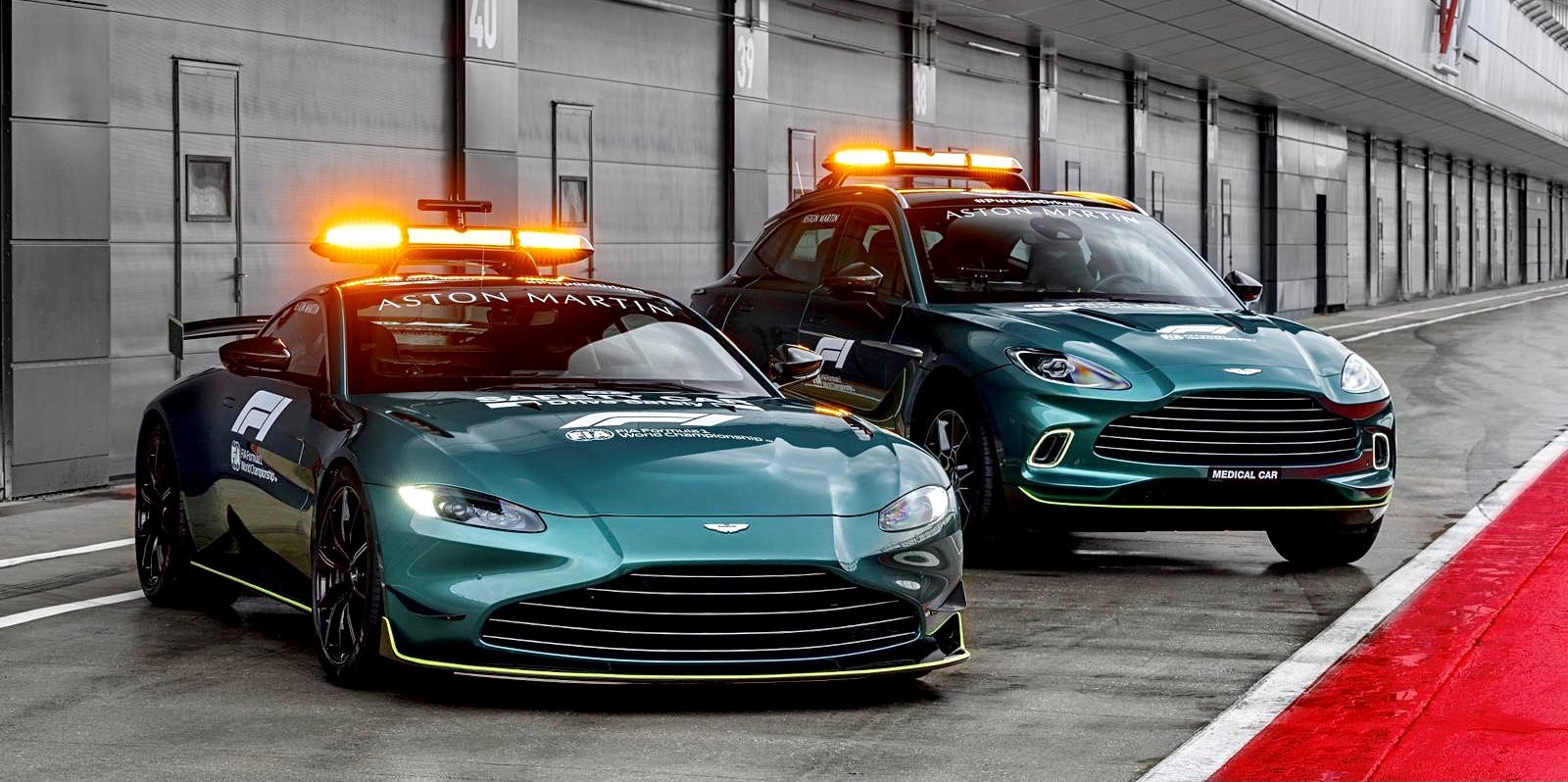 Aston Martin представила машину безопасности для Формулы 1 |  Autosport.com.ru