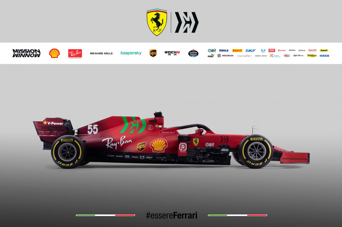 Ferrari показала машину для сезона Формулы 1 2021 года | Autosport.com.ru