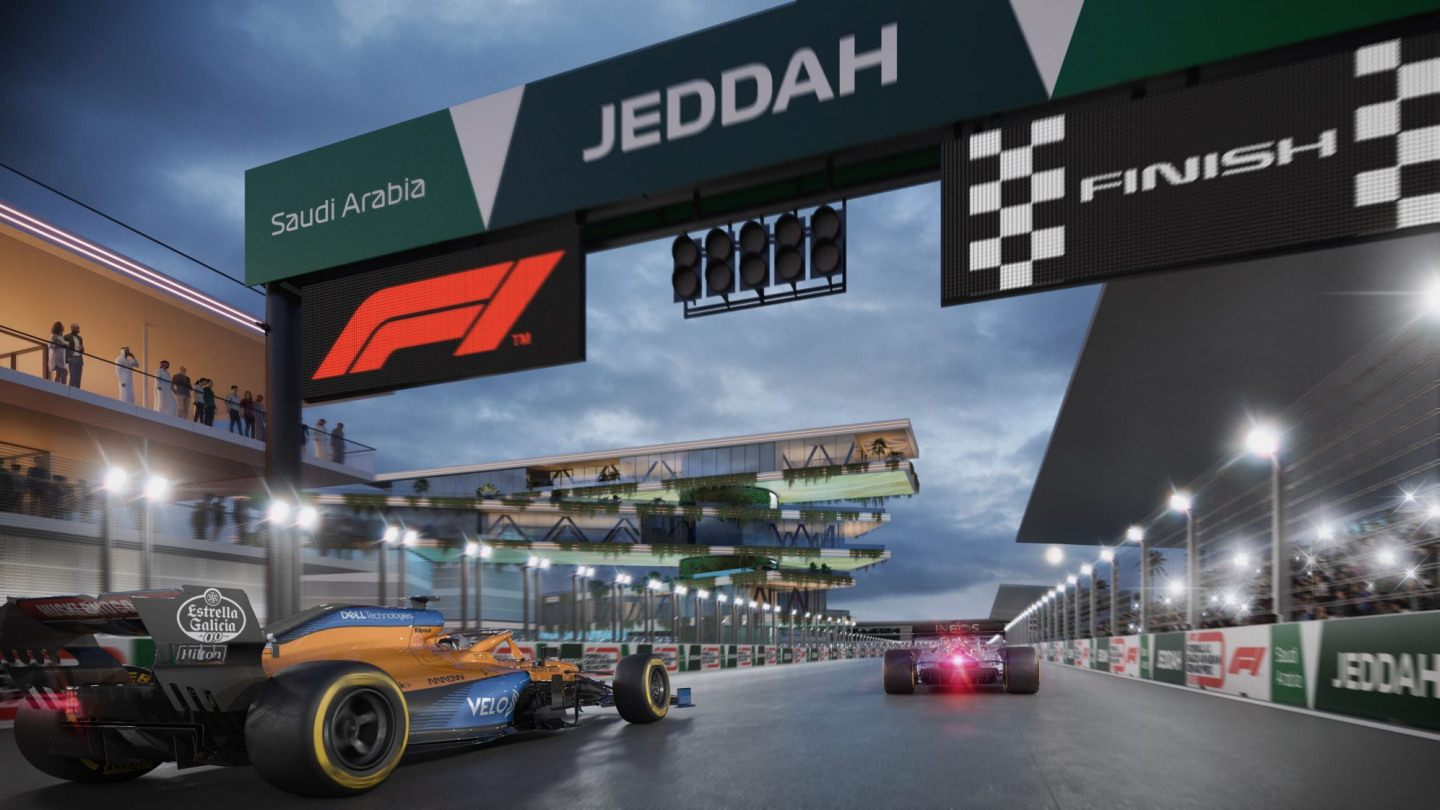 Трасса Формулы 1 в Джидде © F1