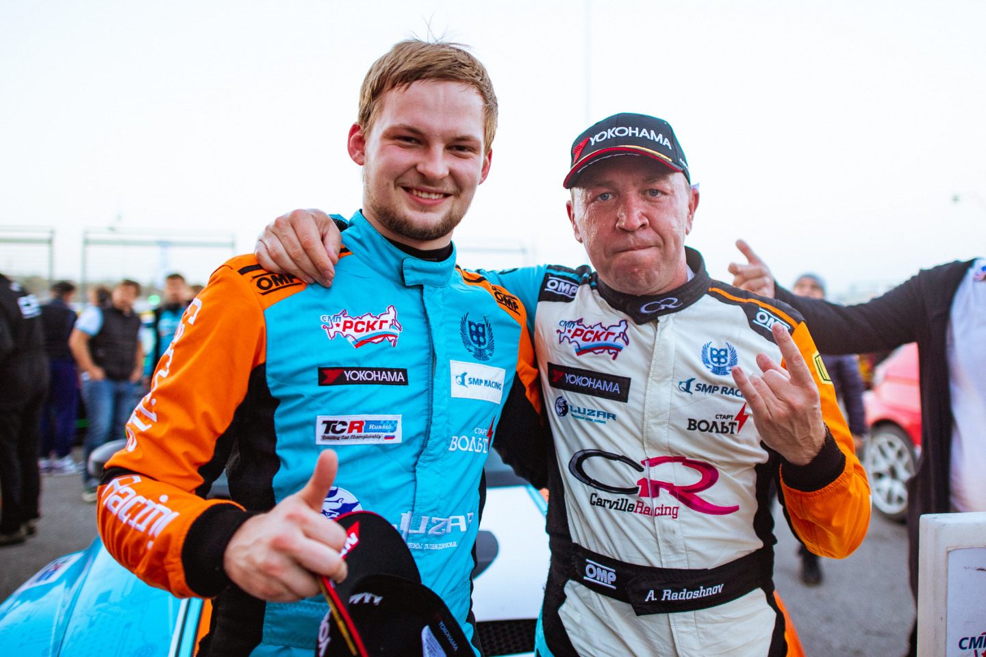Григорий Бурлуцкий и Андрей Радошнов © Carville Racing