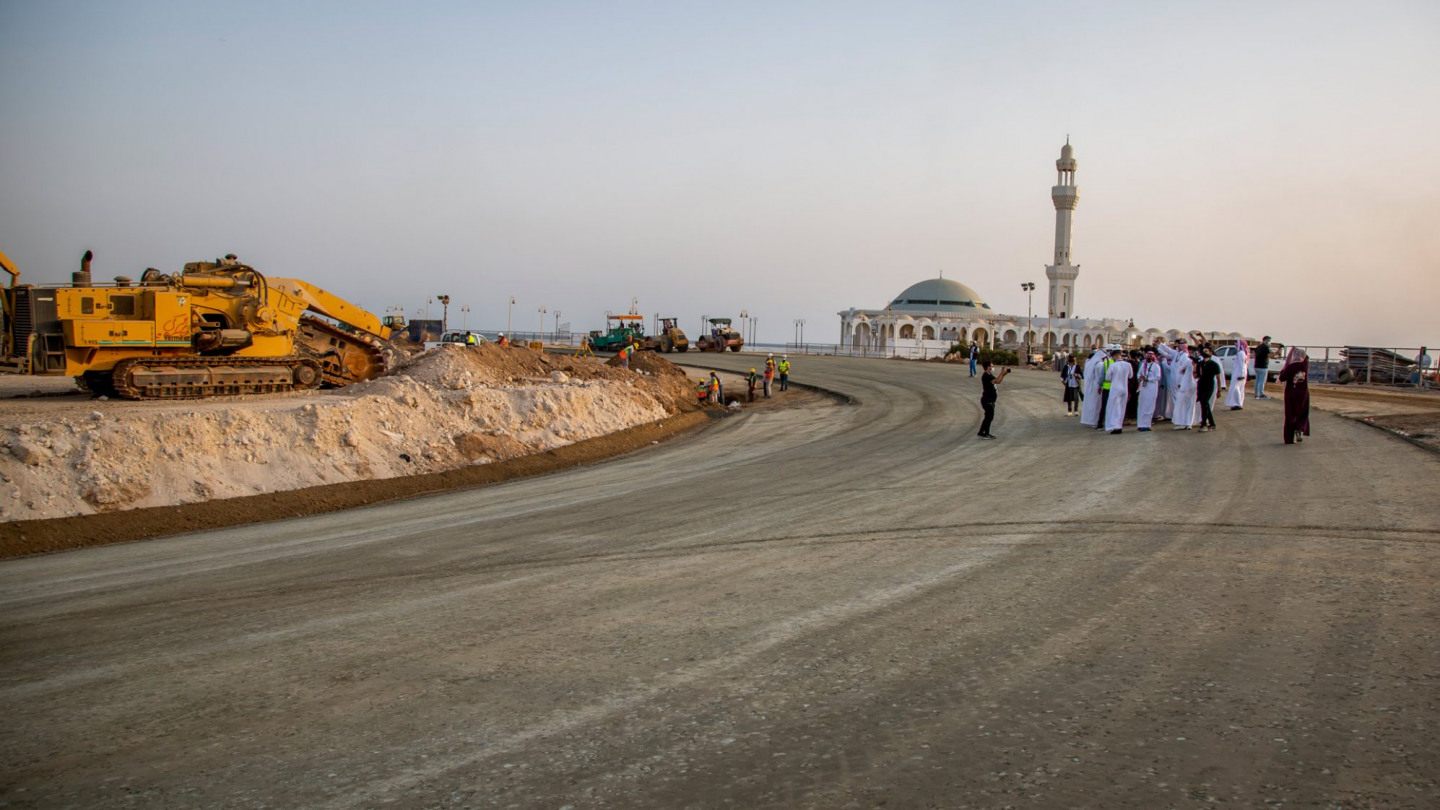 13-й поворот трассы в Джидде © Saudi Arabia Grand Prix