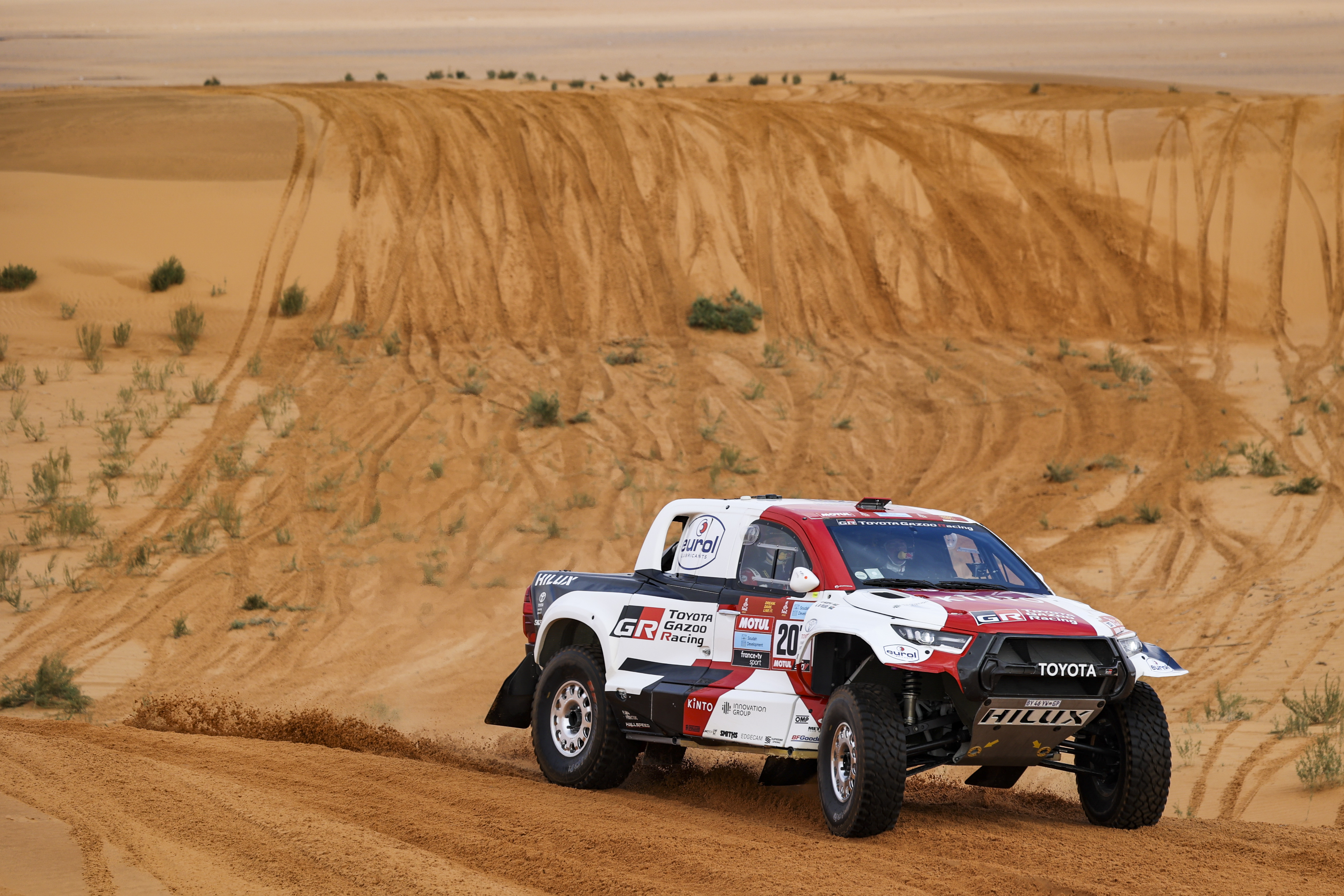 Racer Dakar байкер