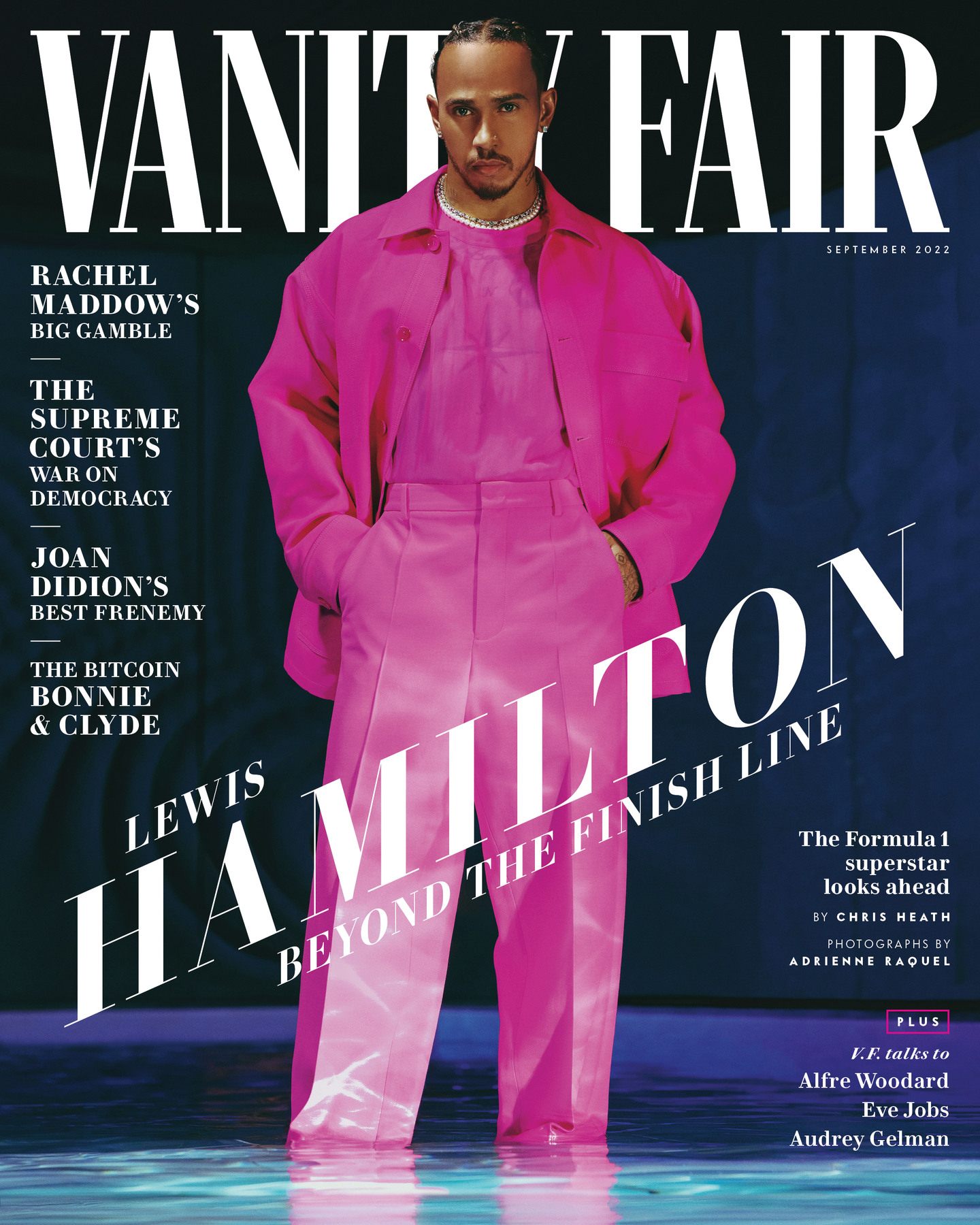 Льюис Хэмилтон на обложке Vanity Fair © Страница Льюиса Хэмилтона в соцсетях