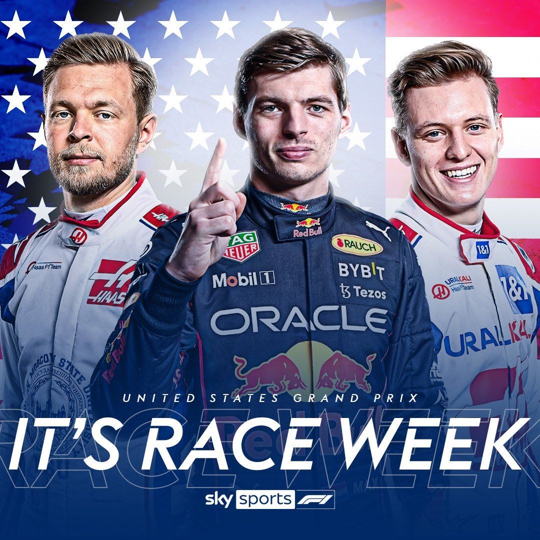 Постер к Гран При США © Sky Sports F1