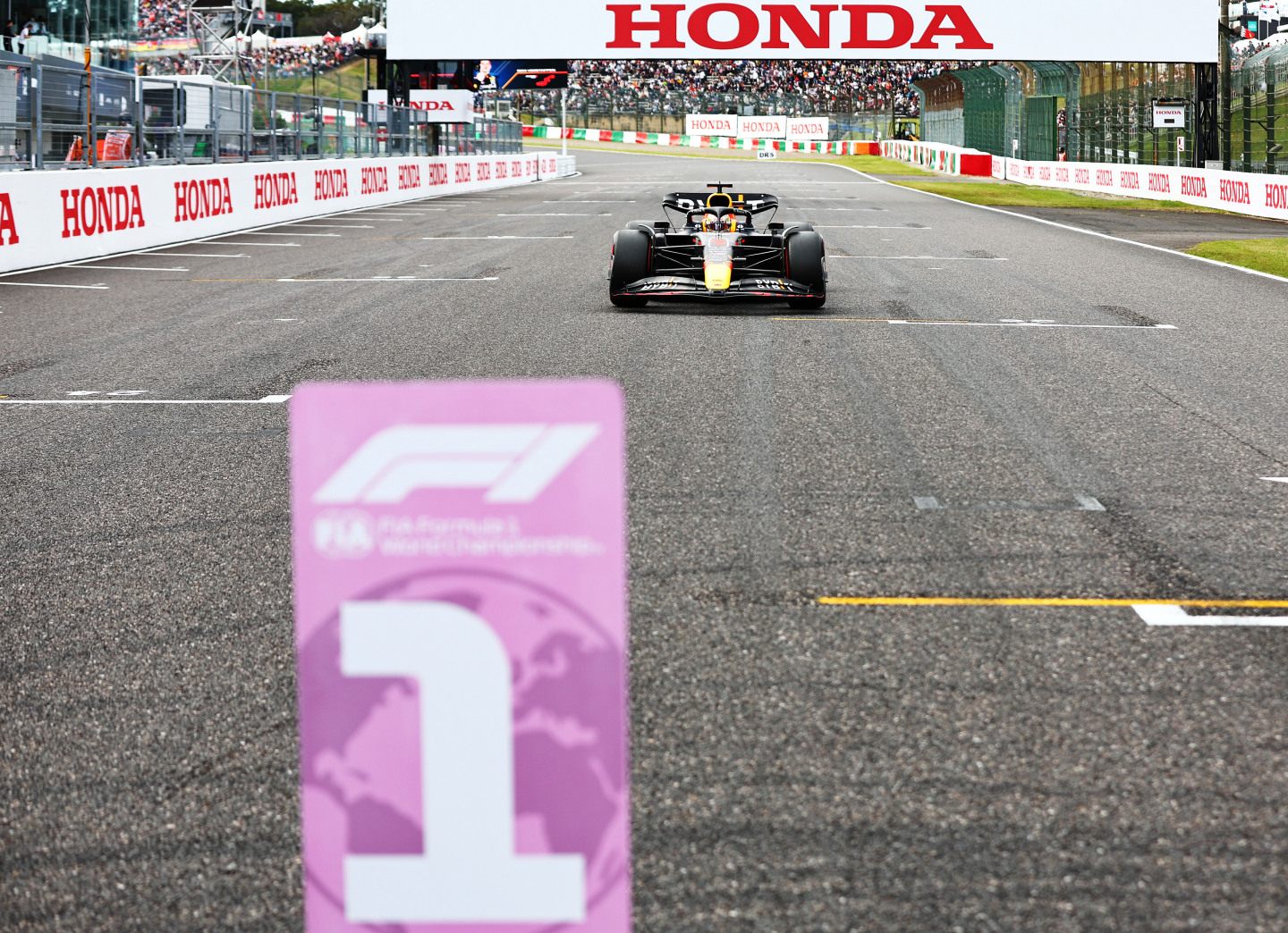 Макс Ферстаппен на поул-позиции Гран При Японии © Getty Images / Red Bull Content Pool