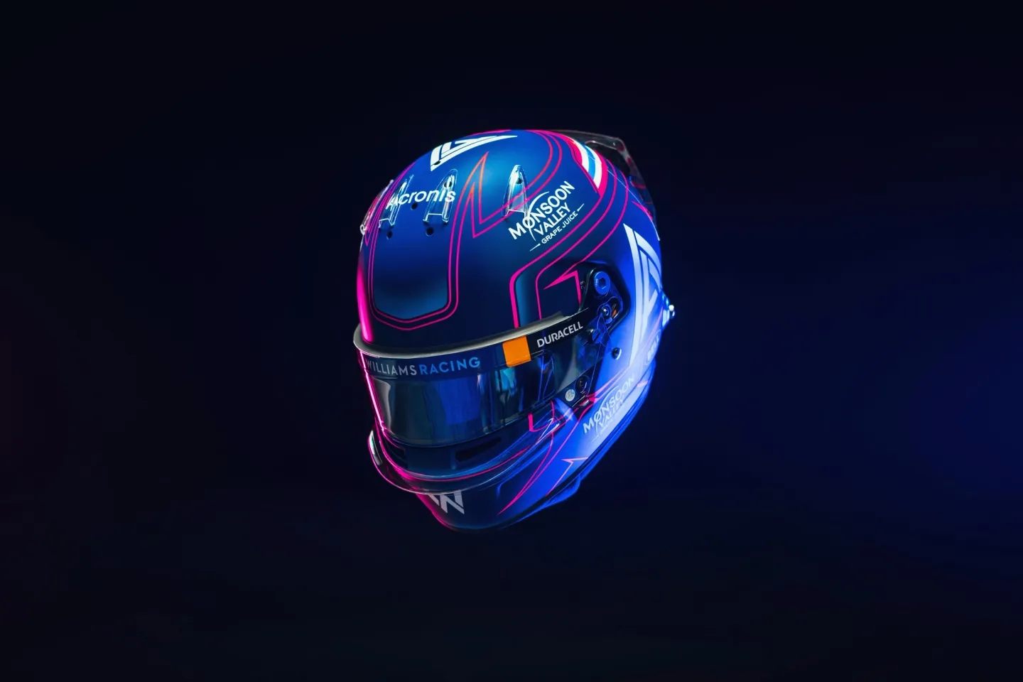 Шлем Алекса Албона на сезон-2023 © Williams Racing